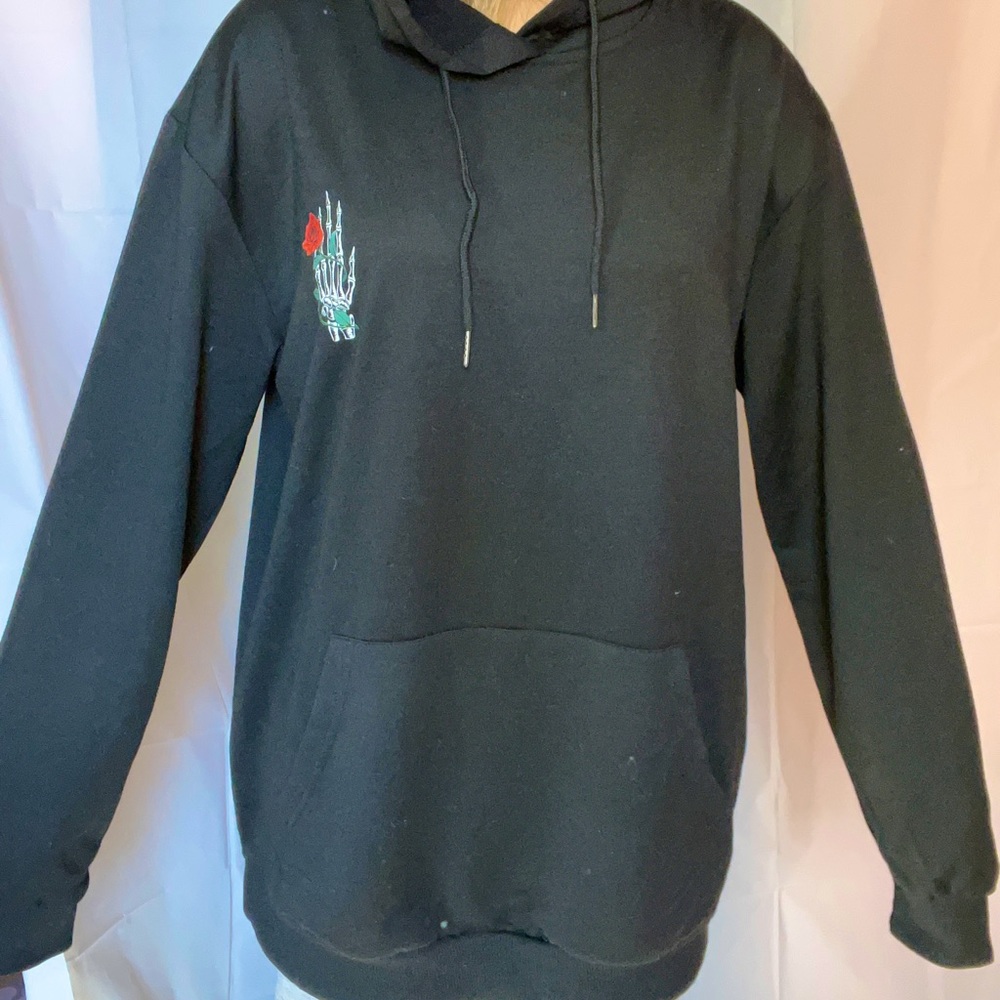 Skull hand hoodie